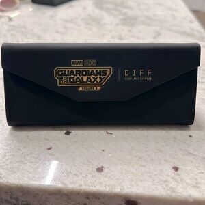 Guardians of the Galaxy Star Lords Sunglasses, Red metal blue lens.